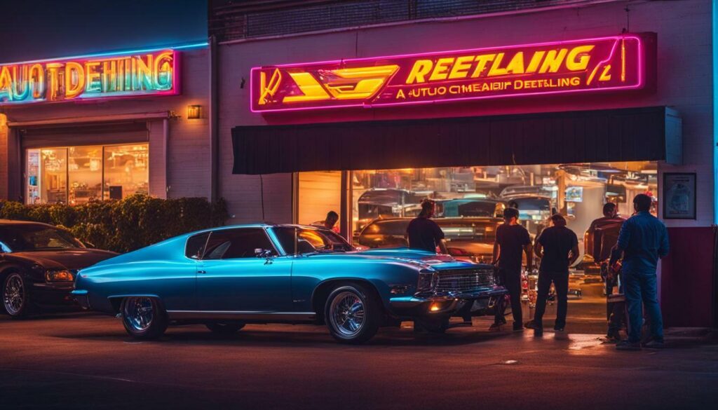 car detailing business