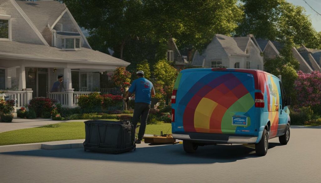 cargo van hauling services