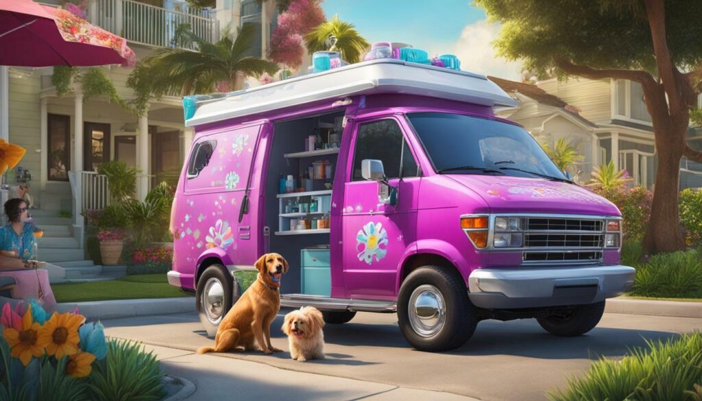 mobile pet grooming business