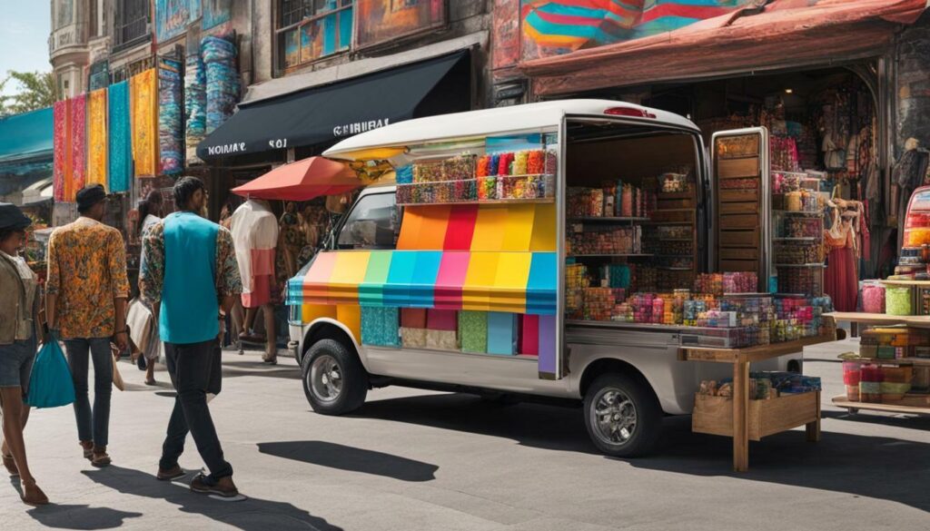 mobile retail shop