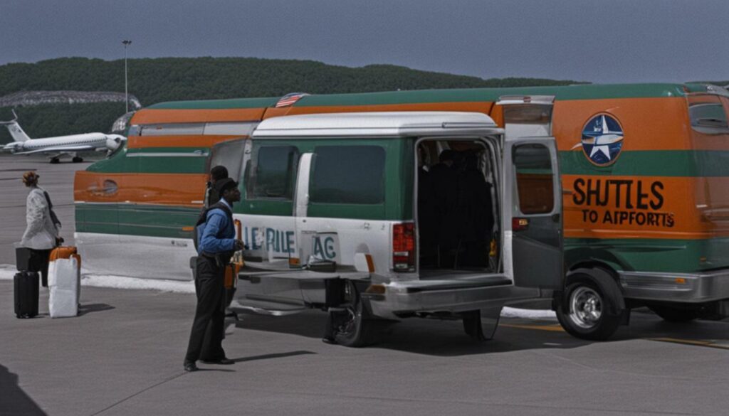 shuttle service to airport