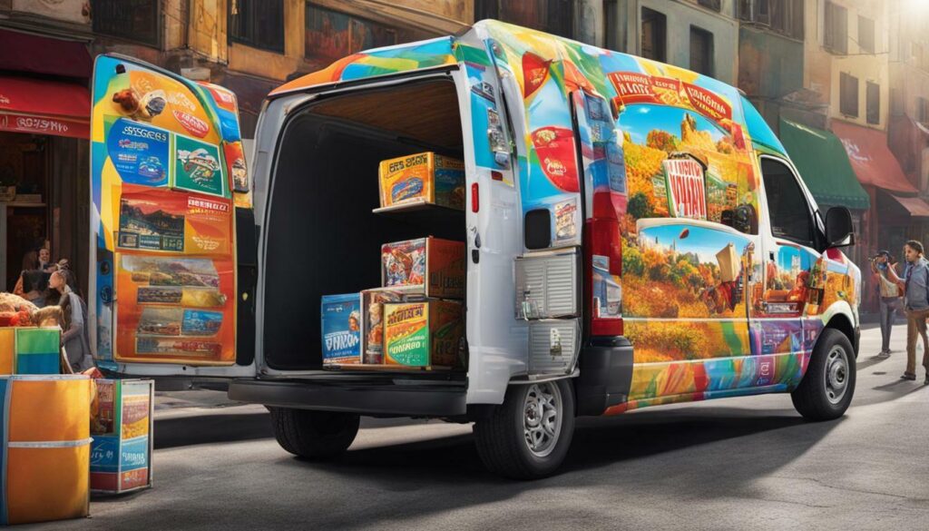 turn your cargo van into a mobile advertisement